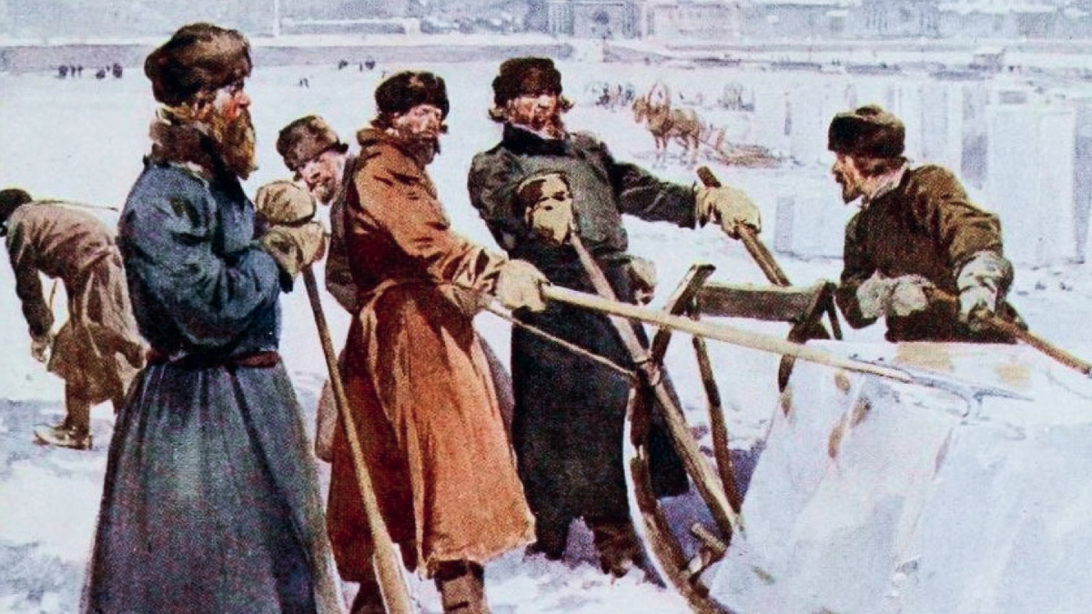     Фото: Wikipedia.org Резка льда на Неве