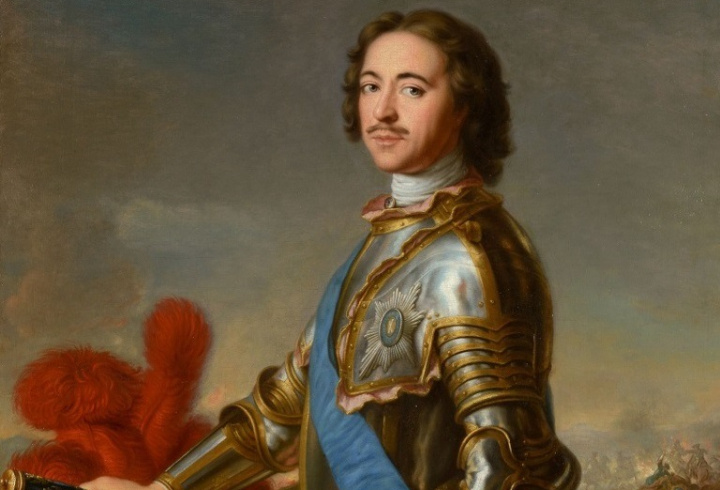 фото: Портрет Петра I. Натье Ж.-М., 1717, Париж . Государственный Эрмитаж.