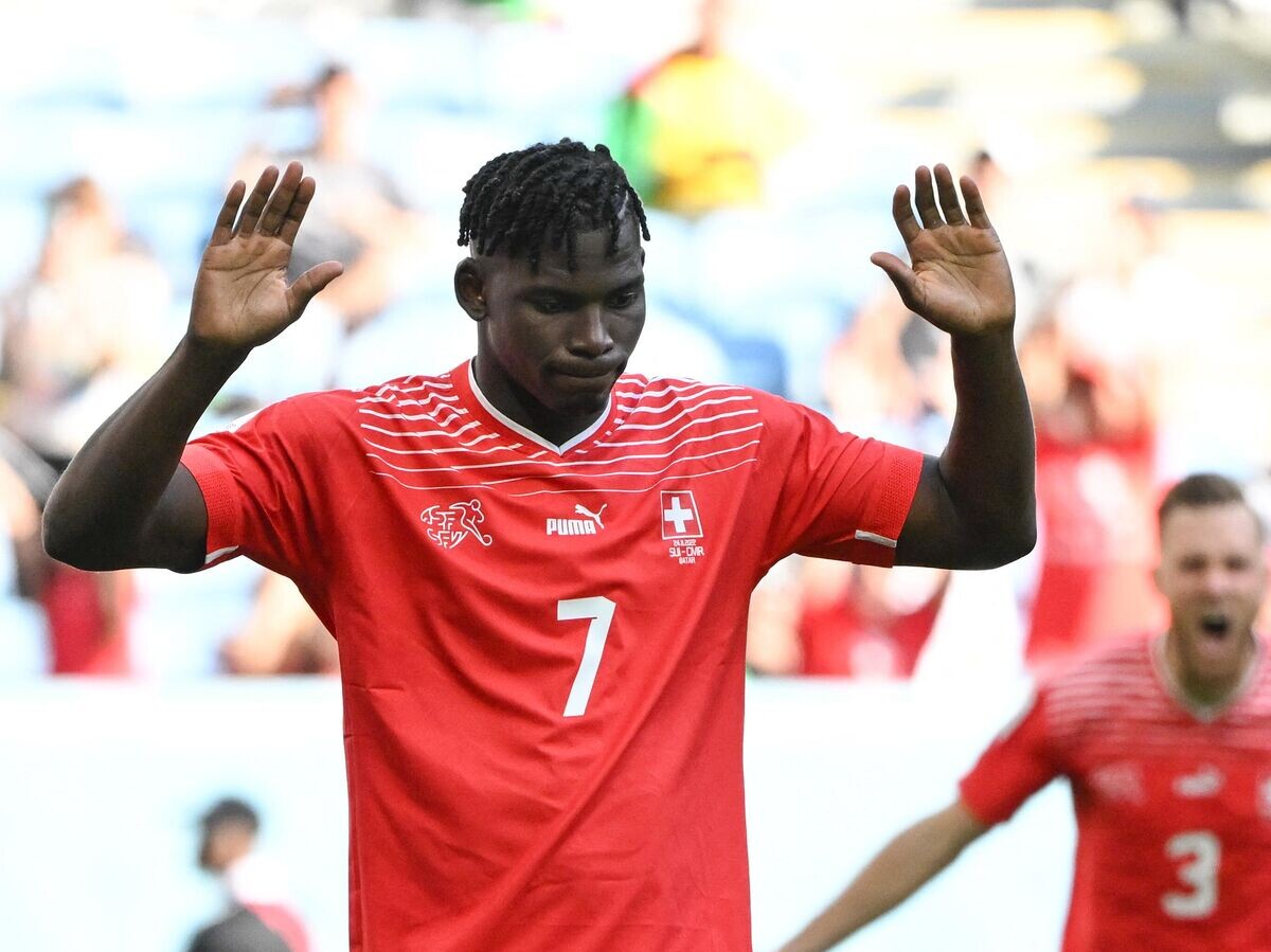    Футболист Брель Эмболо | © FABRICE COFFRINI