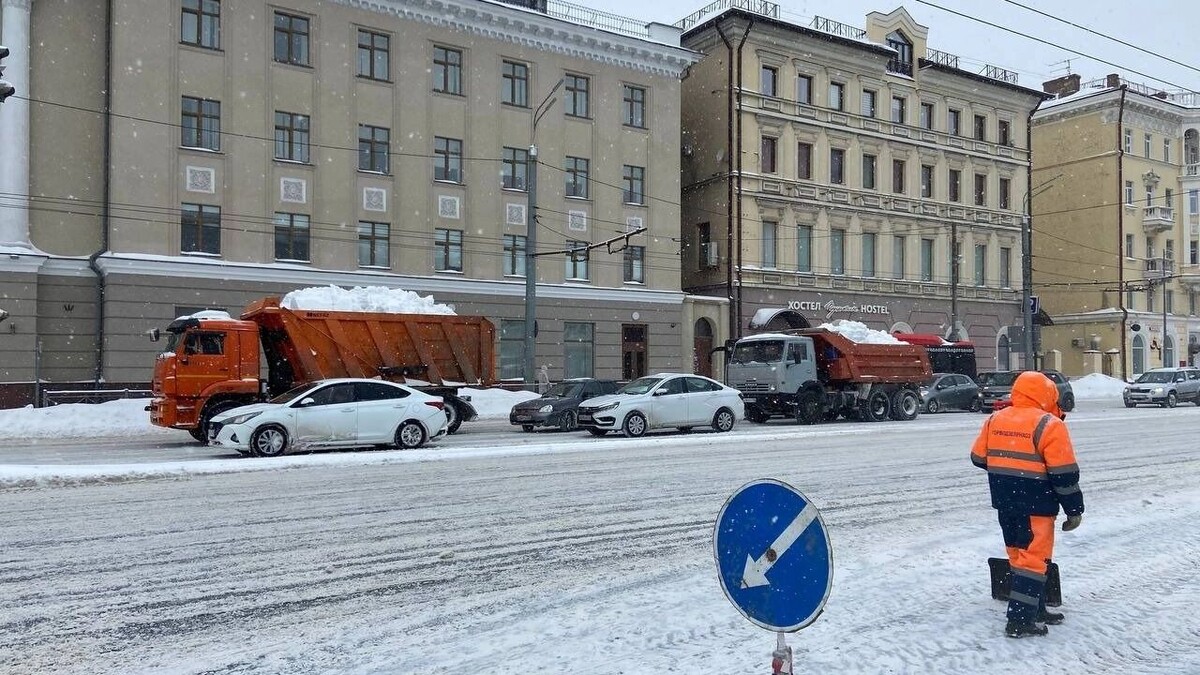    Казань заметает снегом   inkazan.ru