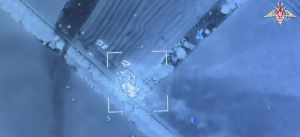    Удар "Искандером". Источник: Минобороны РФ