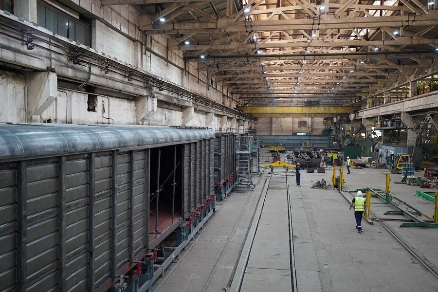 Производство грузовых вагонов на ЗСК «Кубань». Источник: ЗСК «Кубань»