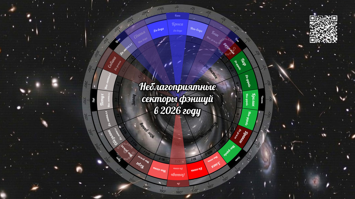 Опасные направления по фэншуй 2026-го