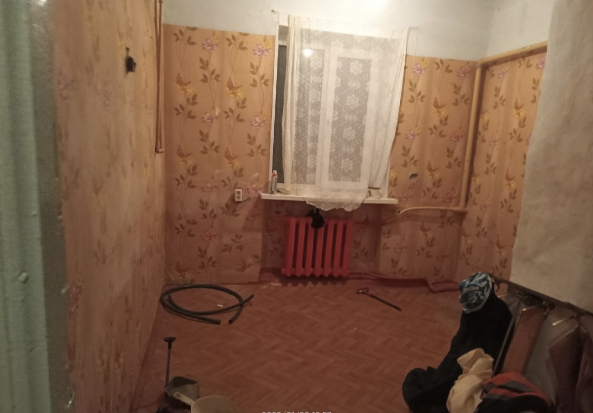 Комната, которая стала в последствии кухней.