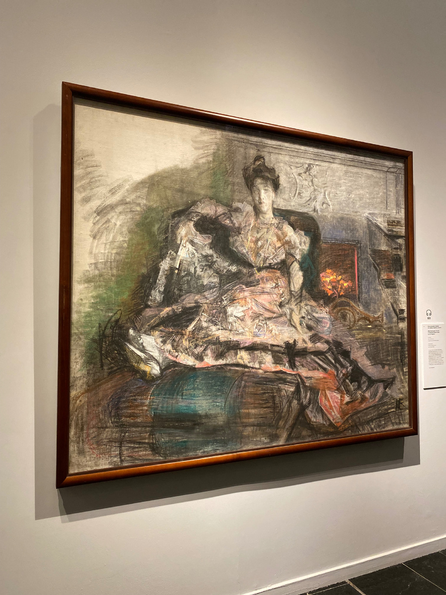 После концерта, М.А. Врубель. Фото автора статьи. 