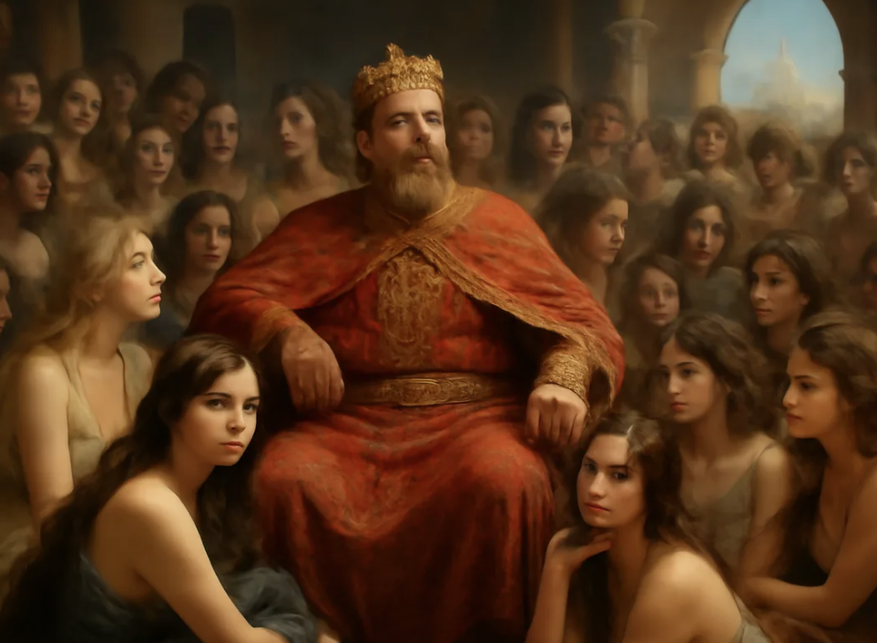 князь Владимир в окружении наложниц фото источник Дзен