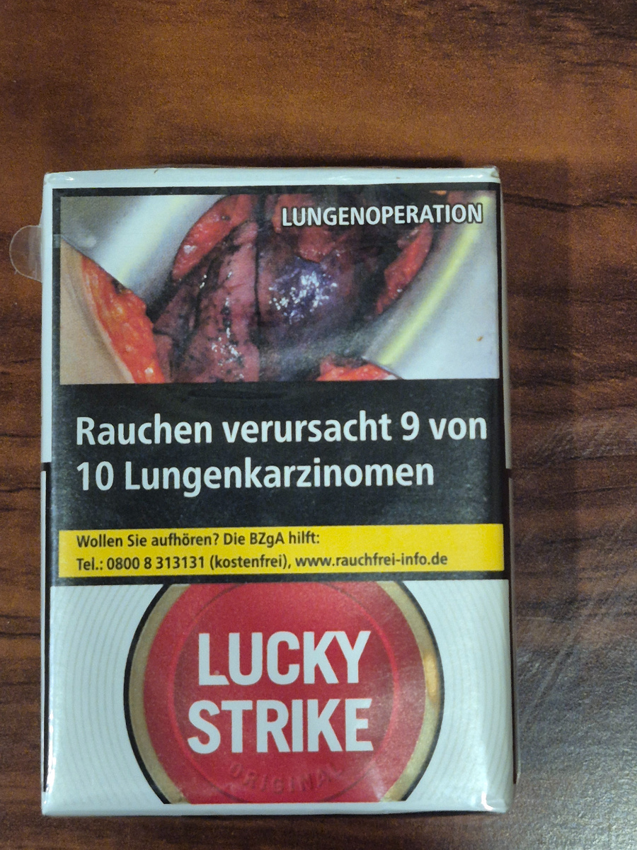 Немецкий LUCKY STRIKE original  