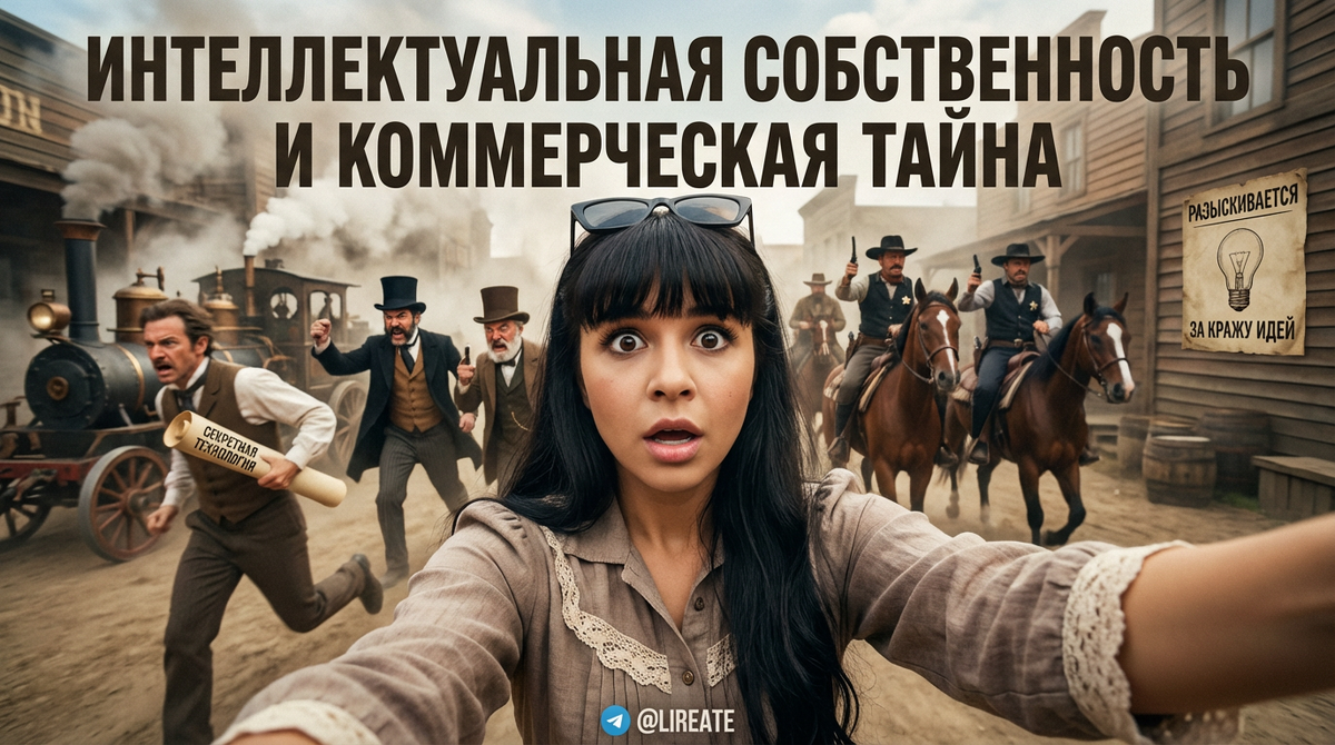    Разбор соотношения интеллектуальной собственности и коммерческой тайны в праве. Лирейт