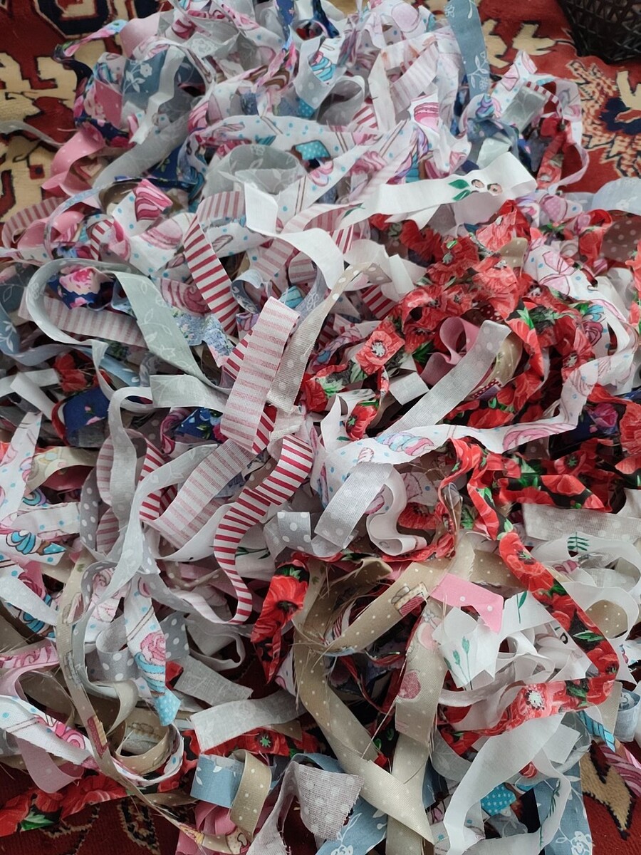 Получившиеся полоски