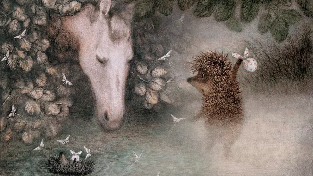 "Если я не буду протирать звёзды каждый вечер, — думал Ёжик, — они обязательно потускнеют..." Фото: kz.kinoafisha.info