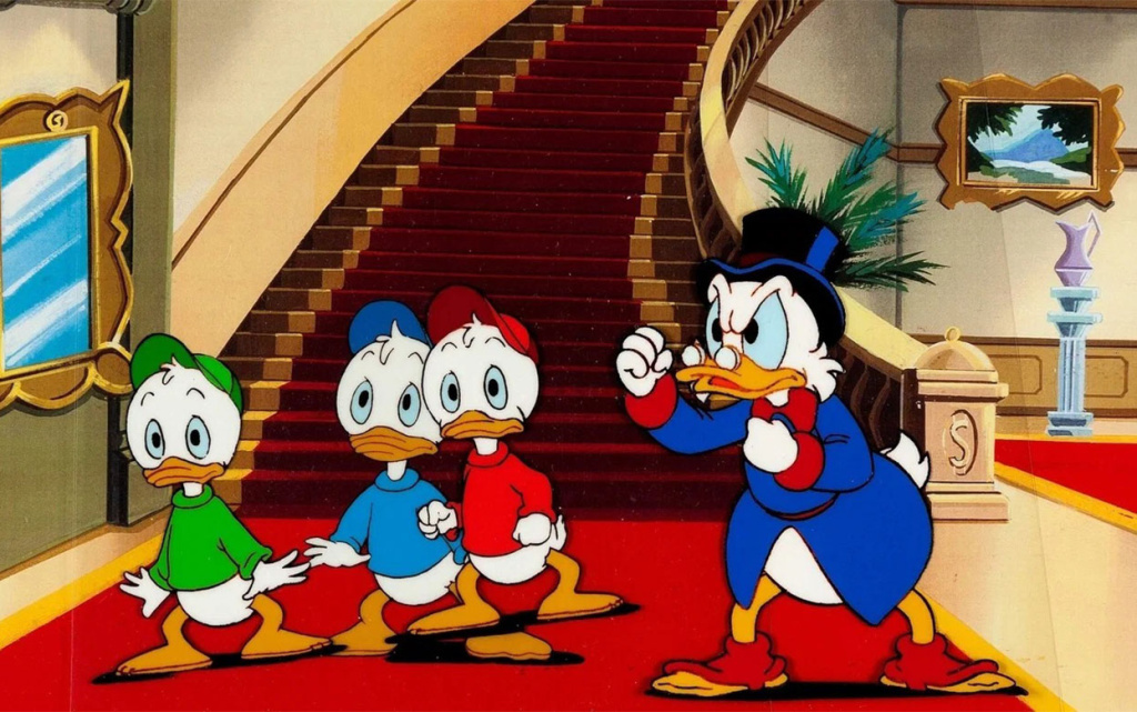  Скрудж Макдак и его племянники Билли, Вилли и Дилли. Фото: kinopoisk.ru