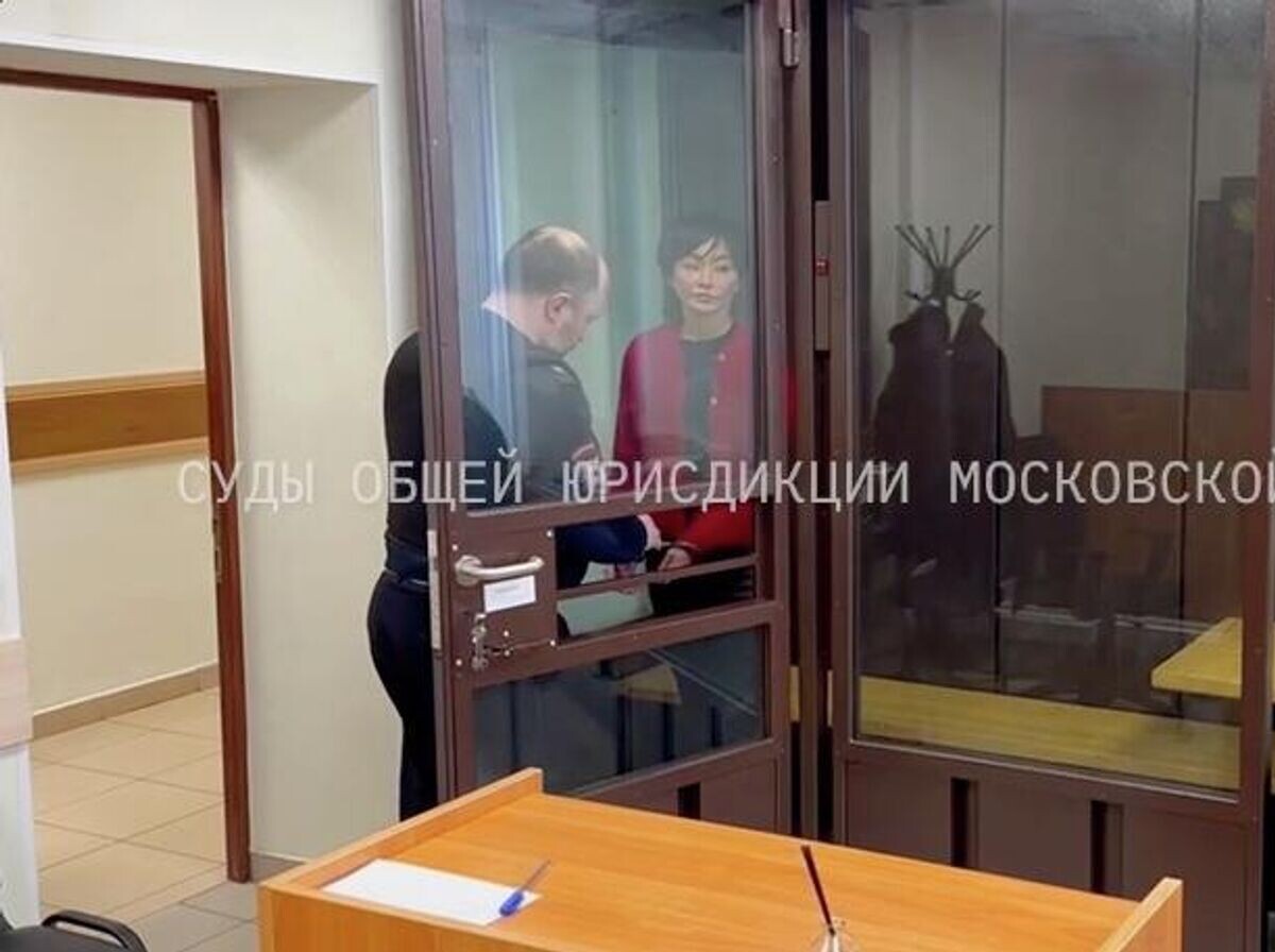    Алия Галицкая в Истринском городском суде | © Пресс-служба судов общей юрисдикции Московской области/Telegram