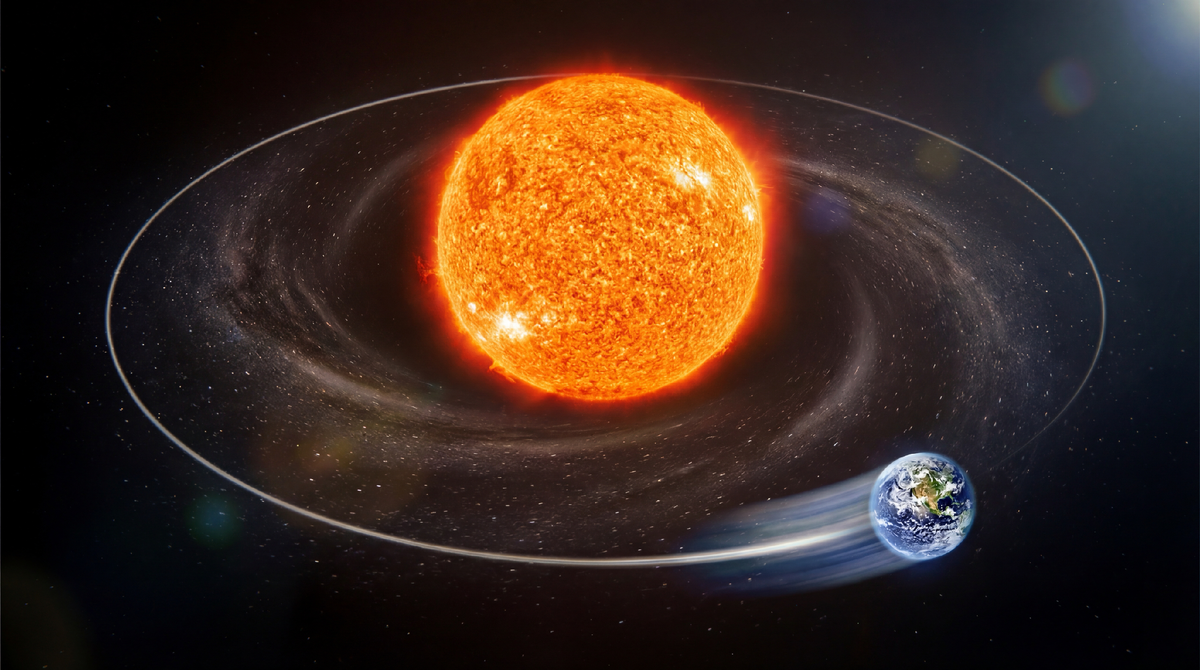Почему Земля не падает на Солнце