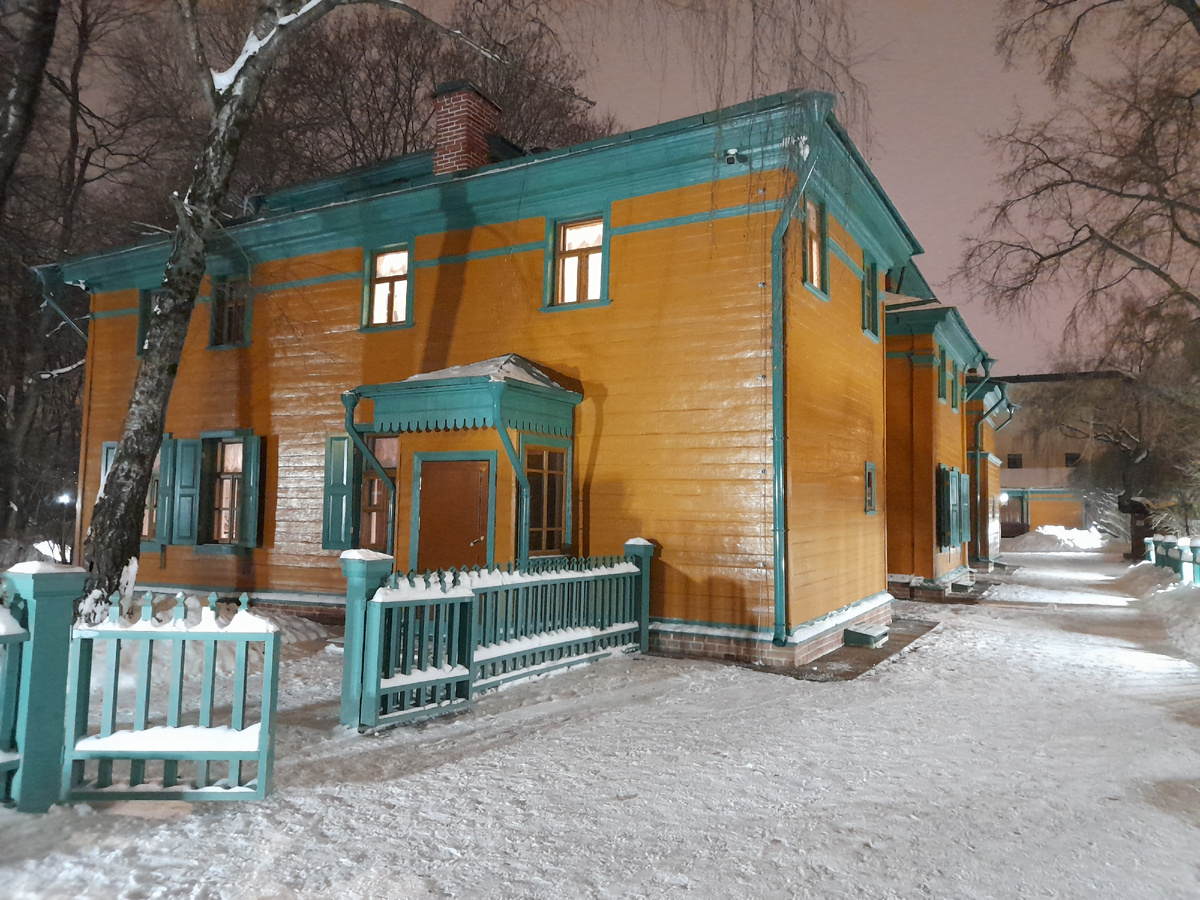 Дом Толстого в Хамовниках в Москве. Фото автора.