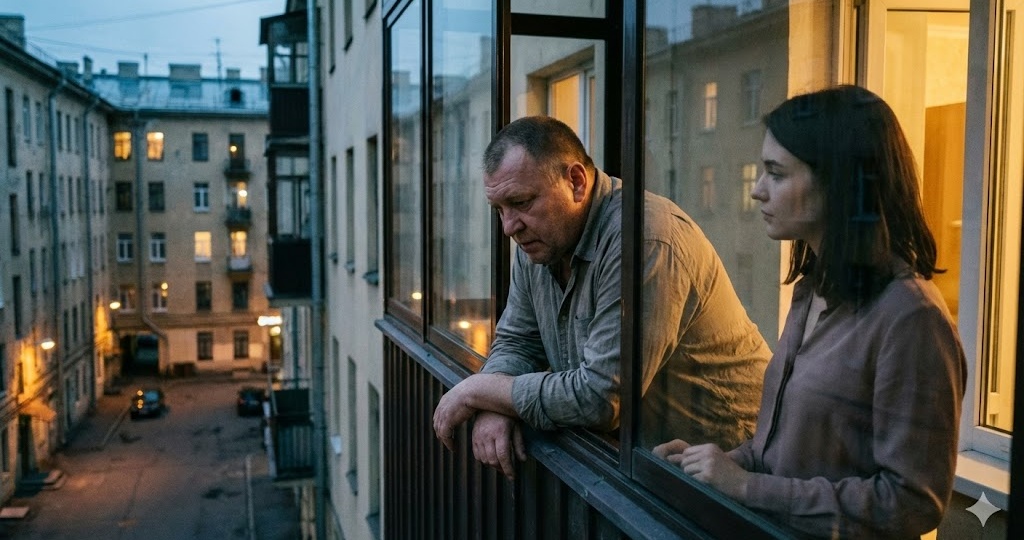 Жених улыбался и подкладывал салат, а его отец на балконе говорил правду о сыне