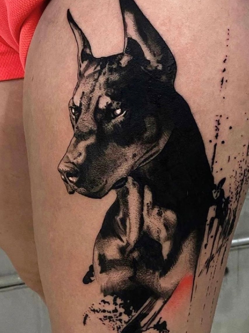 Такую татуировку можно набить у меня в студии в Москве