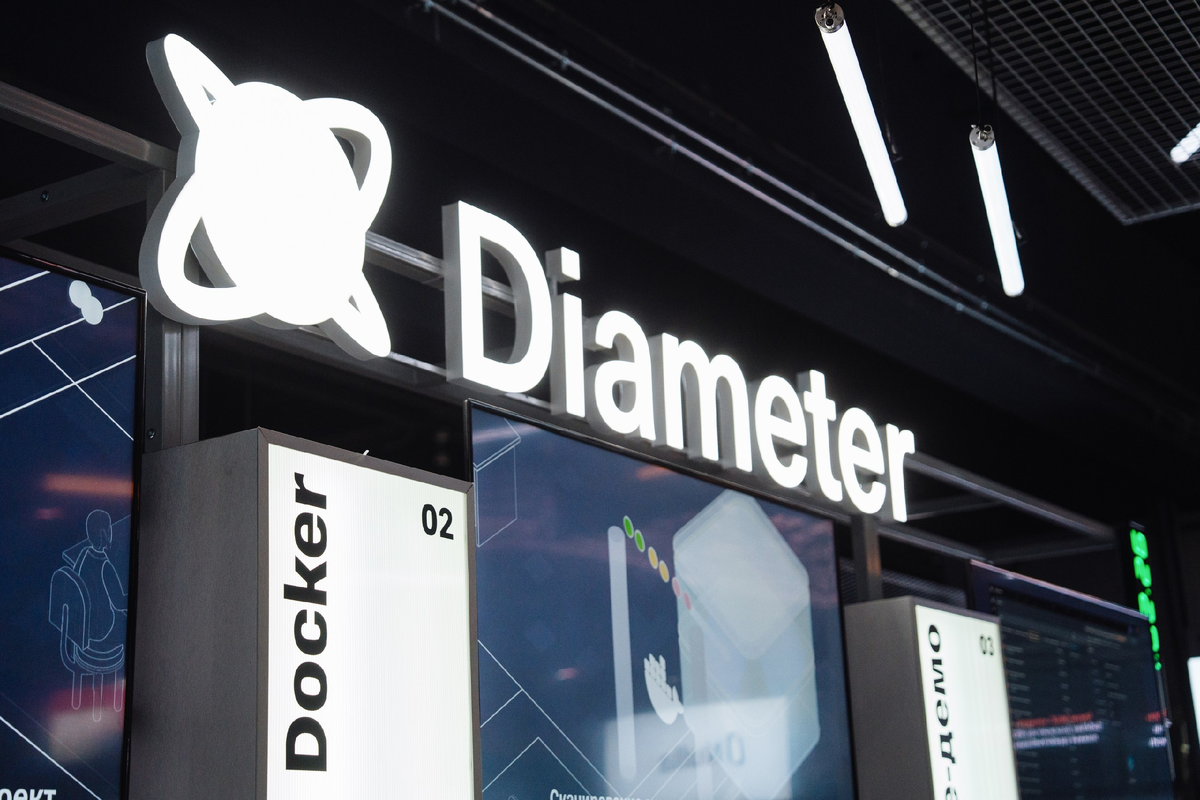 t-sync, выставка контуров, 2 этаж