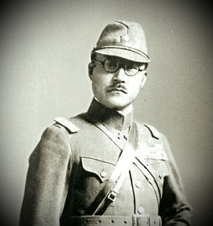 Тосинари Маэда, первый командующий японскими войсками на севере Борнео, фотография 1941 года