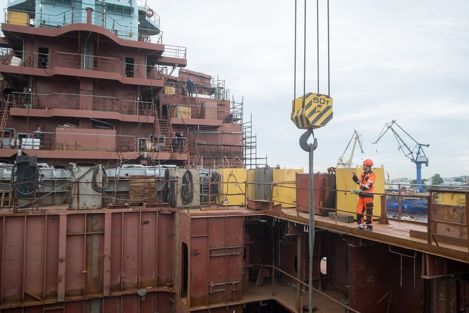    Судно Baltic Spirit прибыло в Петербург после задержания в Эстонии. Алексей БУЛАТОВ