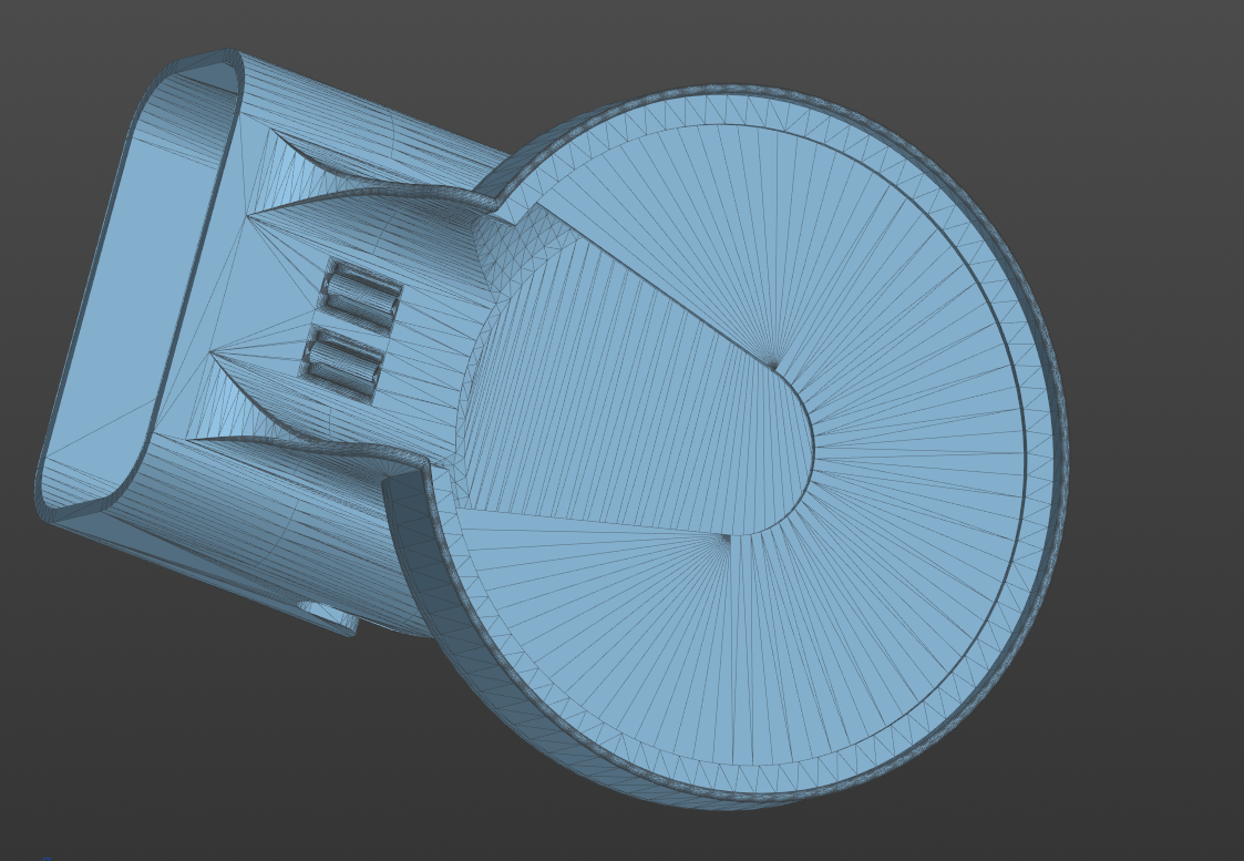 Полигональная и STL модели подставки для Яндекс Станции