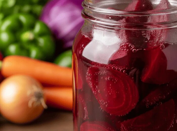 Процесс квашения свеклы