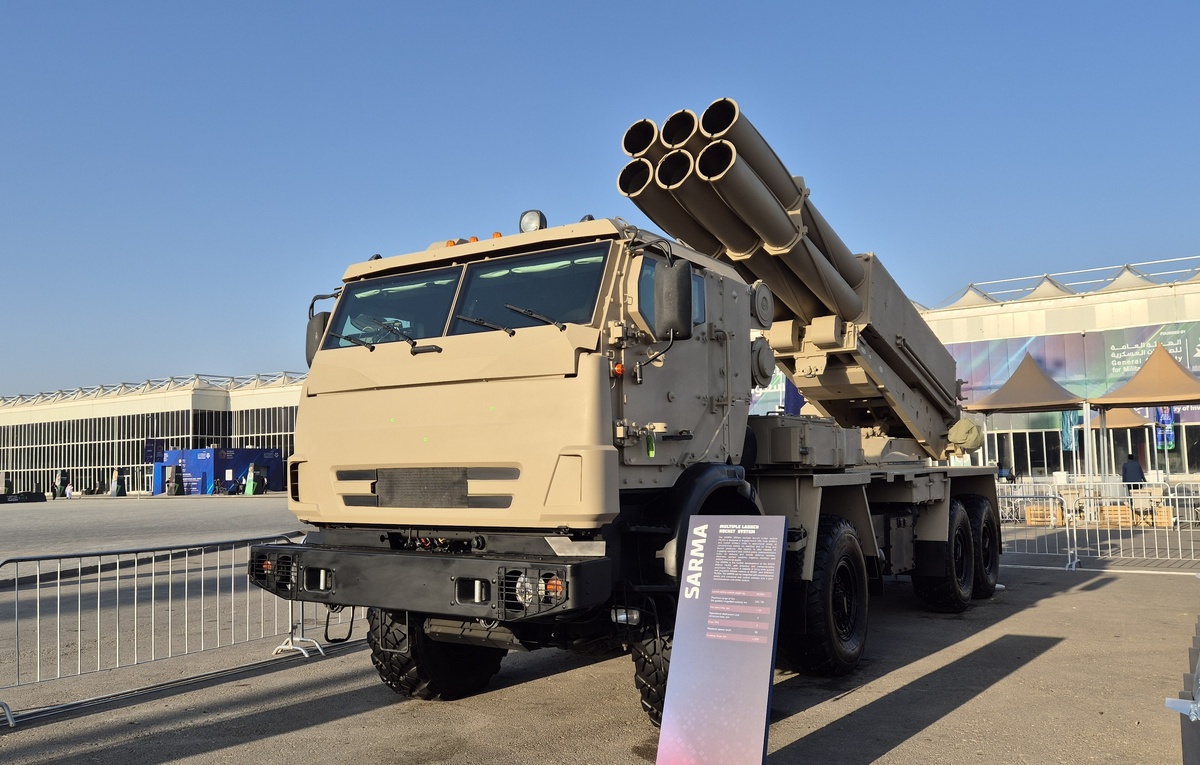    РСЗО «Сарма»  Софья Савитская/ТАСС