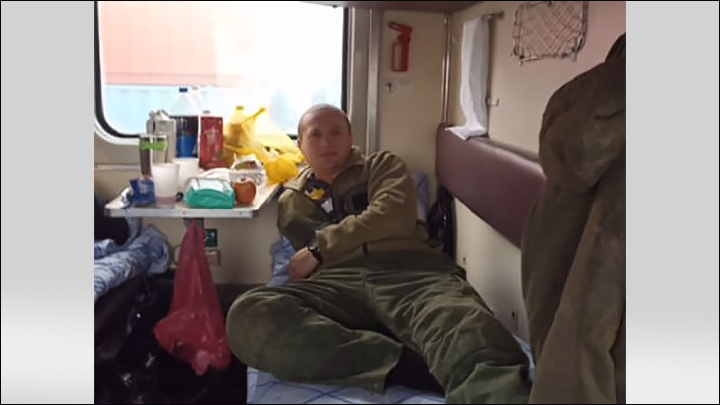    Михаил проделал на войне большой путь. Фото предоставлено Михаилом Буцку