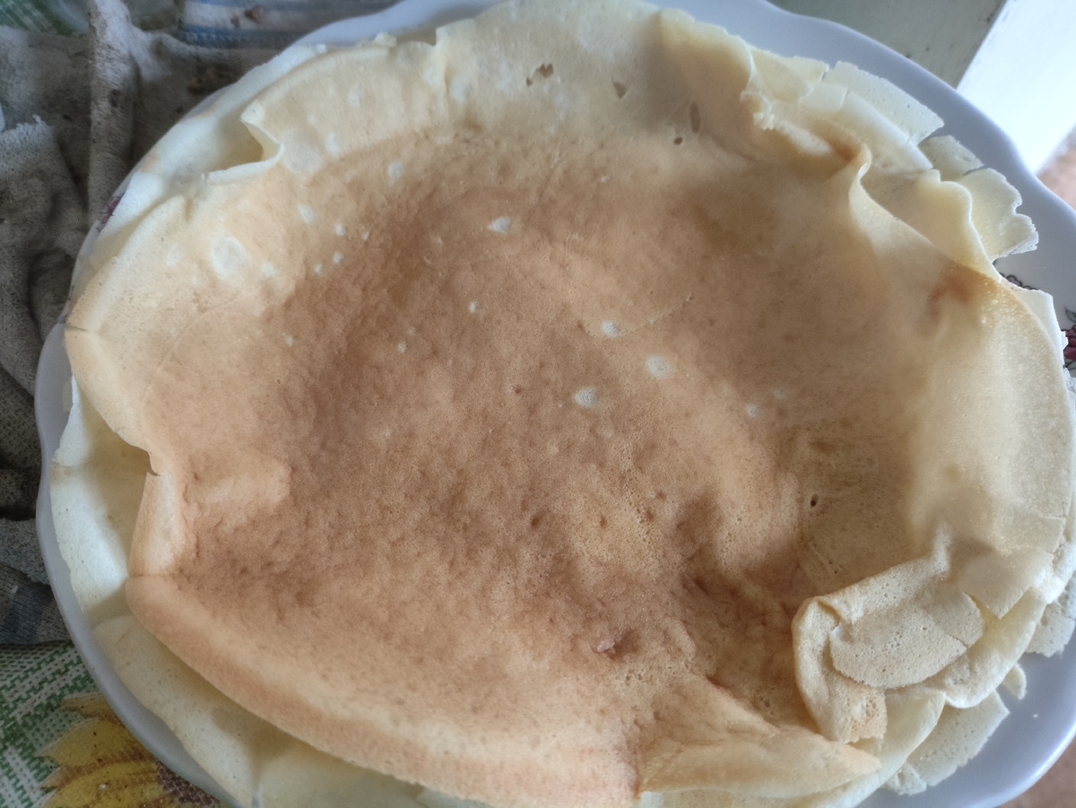 Первые корявые и недожаренные