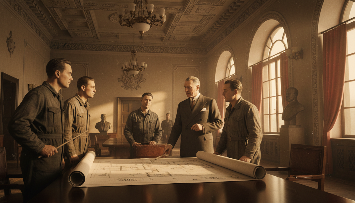 Элита 1940-х: Главный конструктор за работой