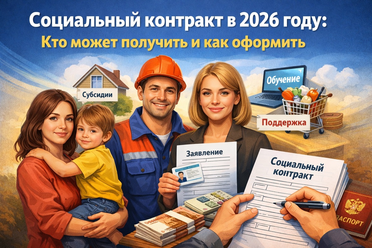 Социальный контракт — это форма государственной поддержки для граждан с низким доходом. В 2026 году программа продолжает действовать по всей России, но с рядом важных нюансов, о которых стоит знать заранее.