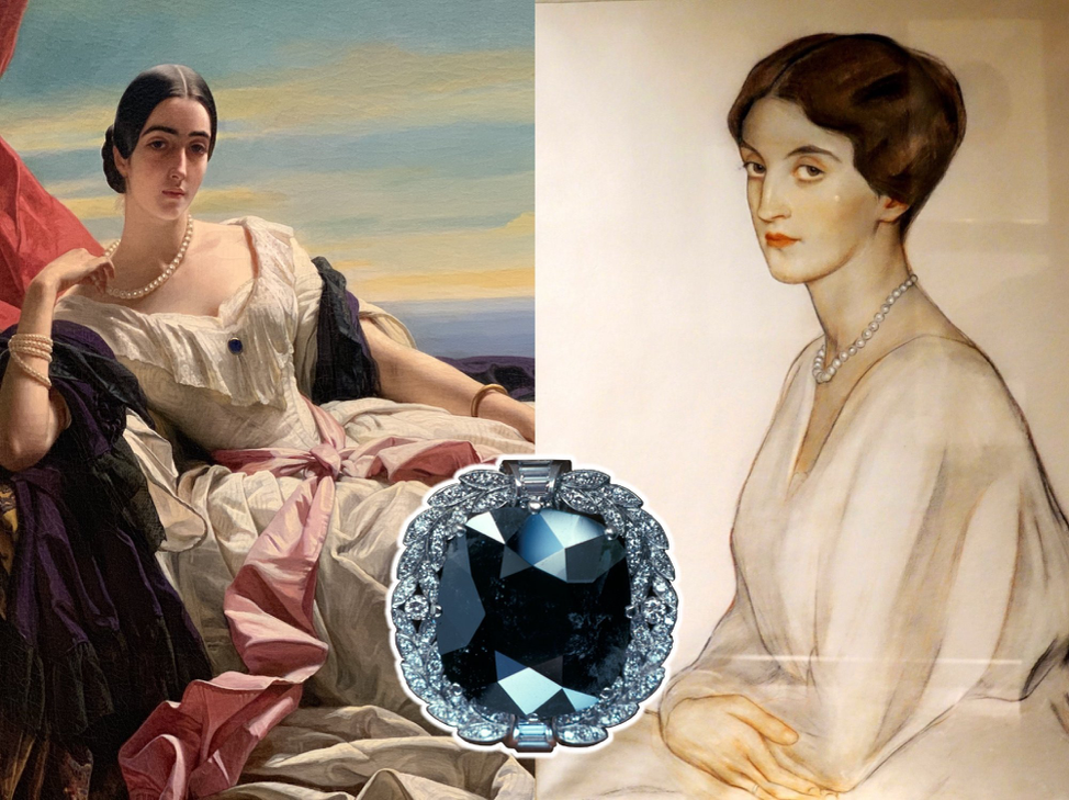 Русские княгини Леонила Голицына-Барятинская и Надя Выгина-Орлова и "Чёрный Орлов".