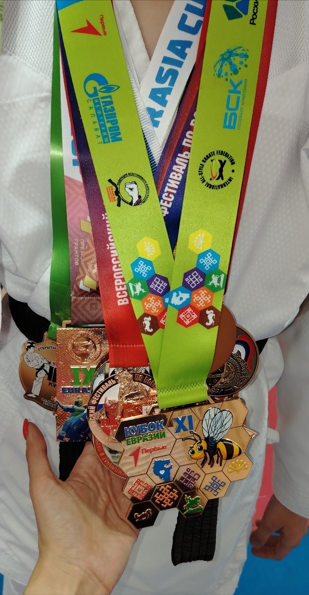 Лучшие медали сына 