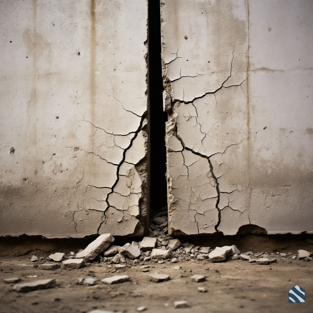 Трещина в фундаменте