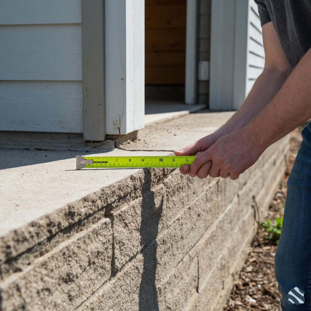 Измерение глубины трещины