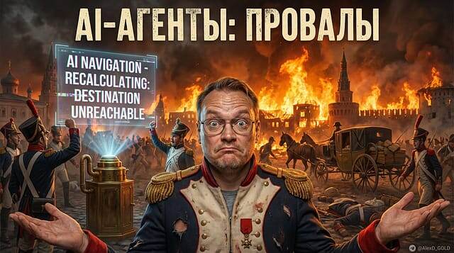    Три примера провалов AI-агентов: где заканчивается хайп и начинается реальность. Алексей Доронин