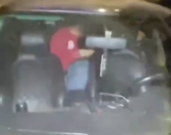    место происшествия / кадр из видео очевидца