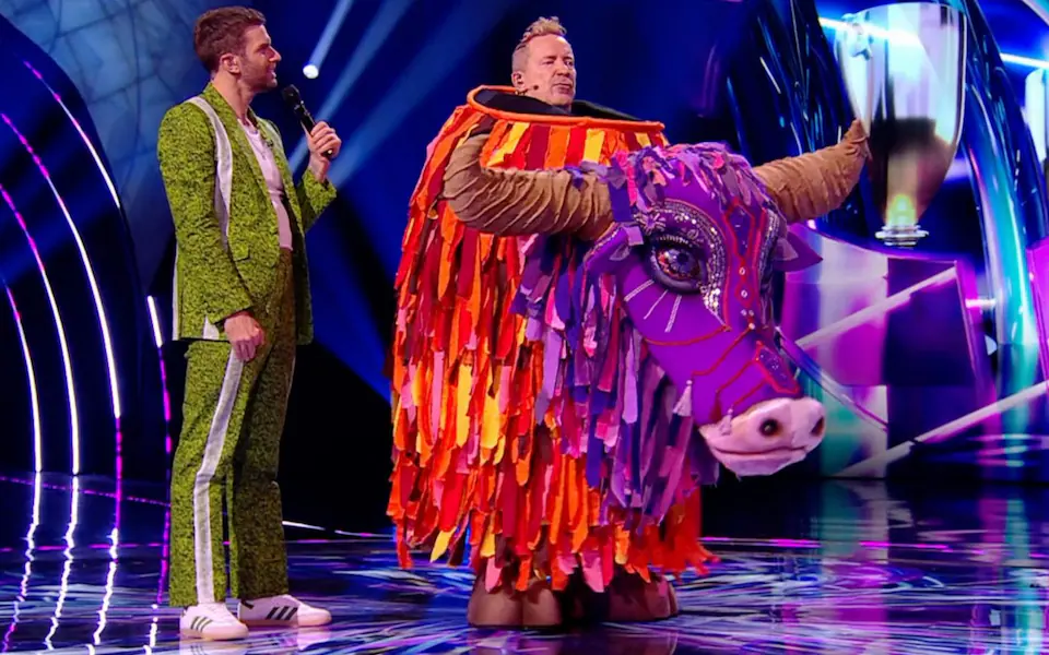 Лайдон появился в образе яка в телешоу «The Masked Singer» на канале ITV — он признался, что сделал это «в основном» ради «денег». Фото: ITV/Bandicoot