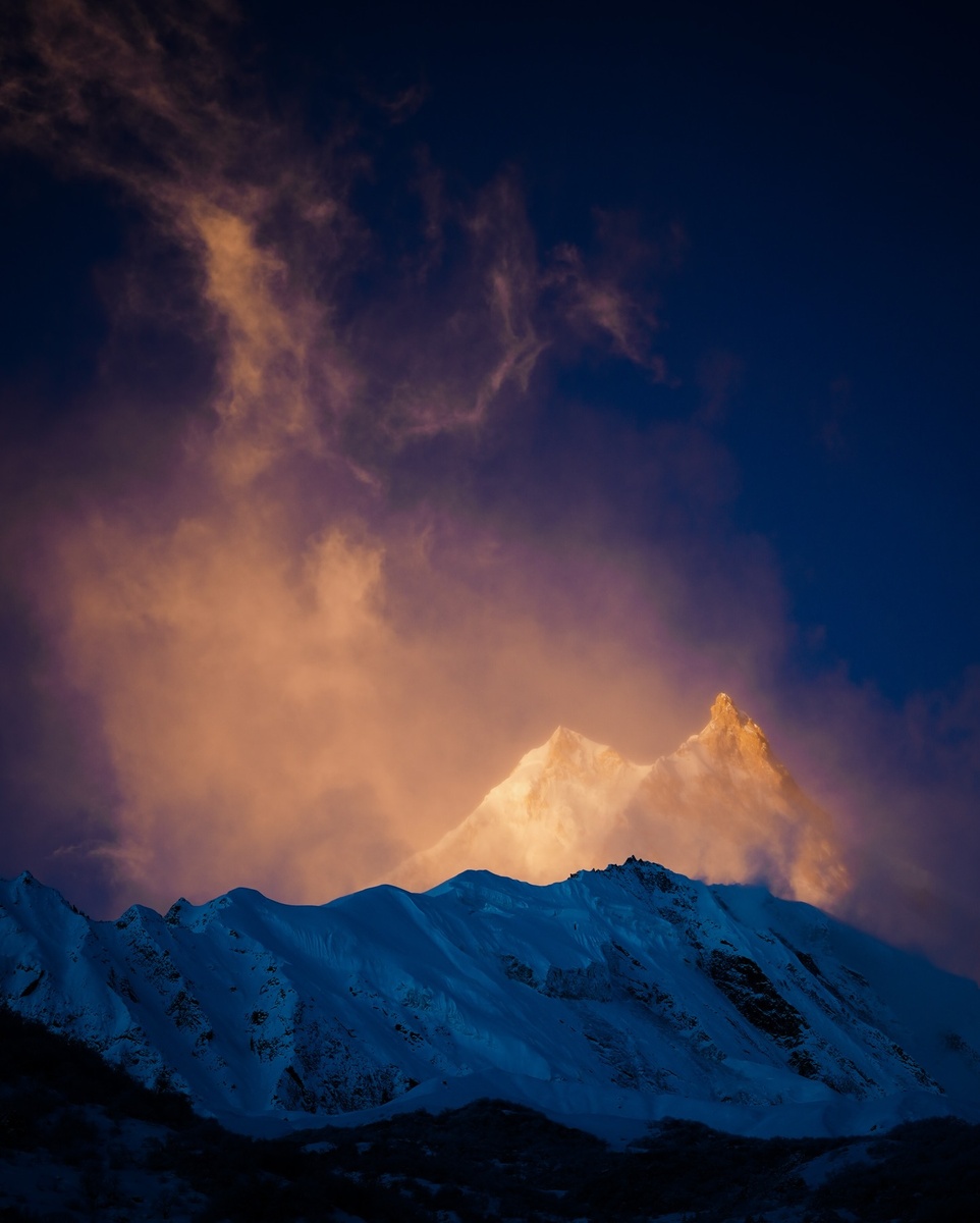 Манаслу. Фото: Oswald Rodrigo Pereira