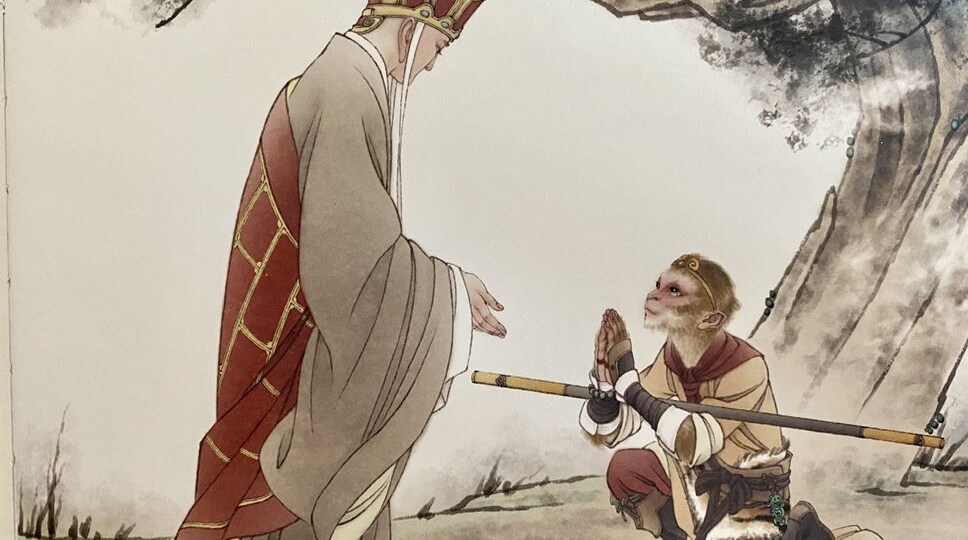 Путешествие на Запад - Сюань-цзан освобождает Сунь У-куна