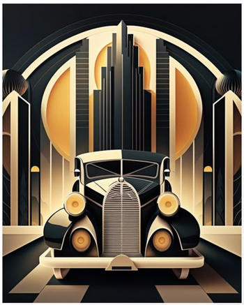 Ар деко. Art Print by William Sandiford