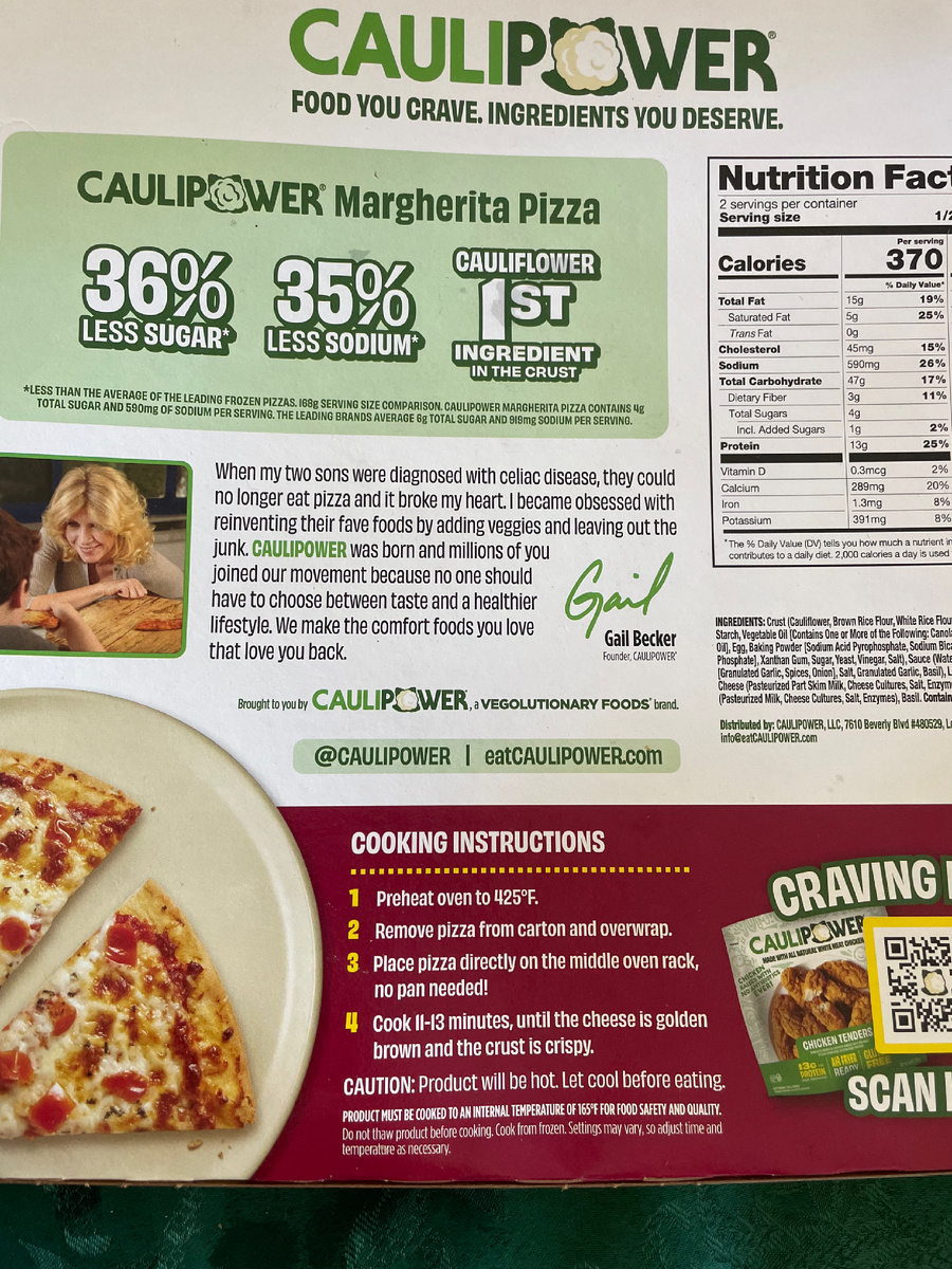 За $9 покупаю раз в месяц пиццу из цветной капусты😋
