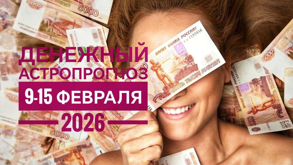 Денежный гороскоп для всех знаков зодиака 9-15 февраля 2026