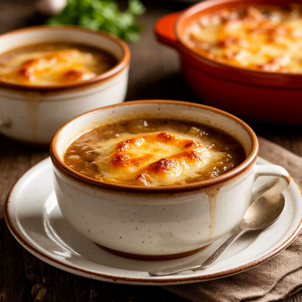 ФРАНЦУЗСКИЙ ЛУКОВЫЙ СУП