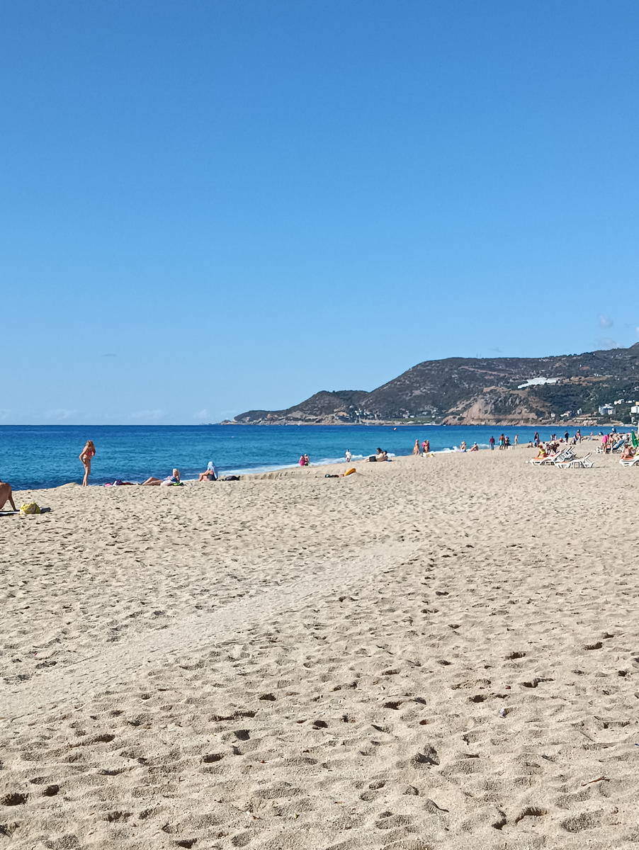 19 декабря 2024 года,Аланья,пляж Клеопатры 