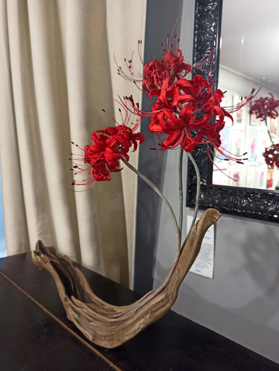 Цветы ликориса — очень важного в восточной традиции растения. Второе его имя хиганбана.