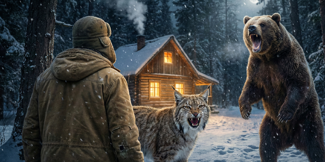 ДЕРЕВНЯ В ТАЙГЕ...