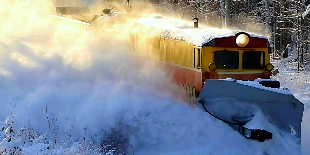 Тараны, роторы и конвейеры: 6 машин, которыми СССР расчищал железные дороги зимой