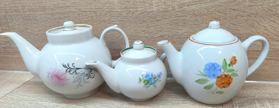 Посуда для радости, чайники продолжение