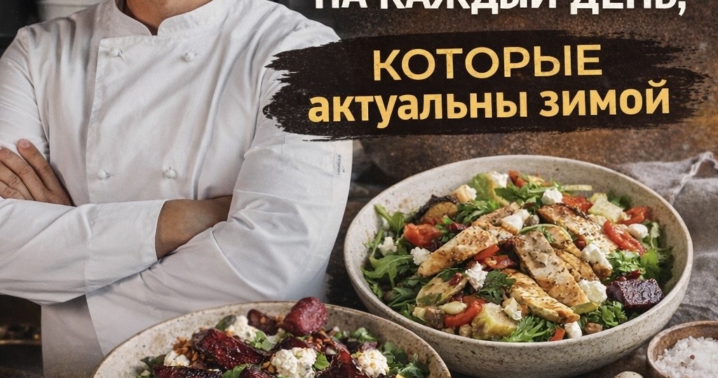 6 салатов на каждый день, которые актуальны зимой