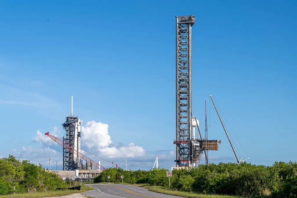 Стартовый комплекс LC-39A. Источник: Charles Boyer / Talk of Titusville